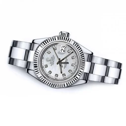 Incredible Replica Rolex Lady-datejust 69174 Automatic Movement 26mm Steel Case Womens Watch - Image 2