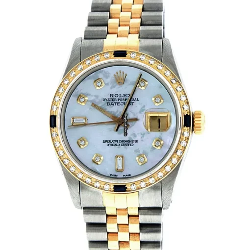 Incredible Replica Rolex Datejust 16013 Caliber 3035 Automatic Movement 36mm Gold/steel Case Mens/unisex Watch - Image 2