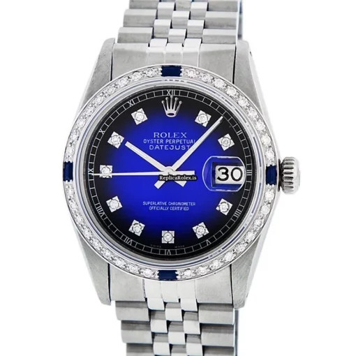 Suitable Replica Rolex Datejust Caliber 3035 Automatic Movement 36mm Steel Case Mens/unisex Watch - Image 2