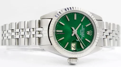 Quality Replica Rolex Oyster Perpetual Lady Date 6900 Caliber 2030 Automatic Movement 25x34mm Steel Case Womens Watch - Image 3