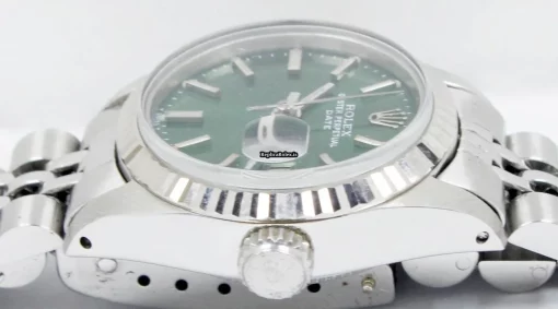 Quality Replica Rolex Oyster Perpetual Lady Date 6900 Caliber 2030 Automatic Movement 25x34mm Steel Case Womens Watch - Image 4