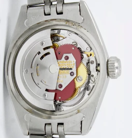 Quality Replica Rolex Oyster Perpetual Lady Date 6900 Caliber 2030 Automatic Movement 25x34mm Steel Case Womens Watch - Image 8