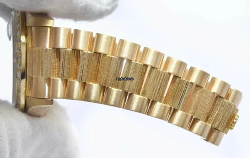 Fantastic Replica Rolex Day-date 36 18078 Automatic Movement 36mm Yellow Gold Case Watch - Image 6
