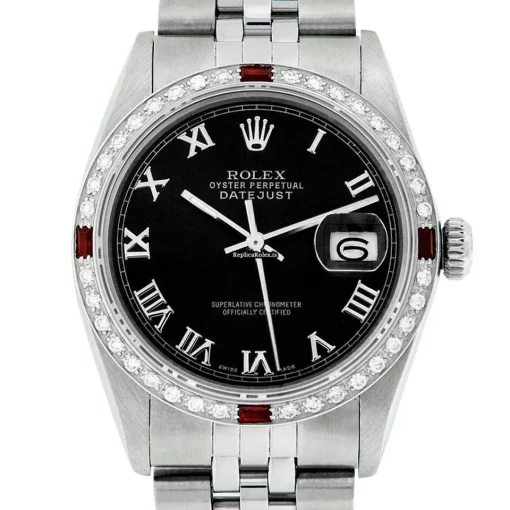 Durable Fake Rolex Datejust Caliber 3035 Automatic Movement 36mm Steel Case Mens/unisex Watch