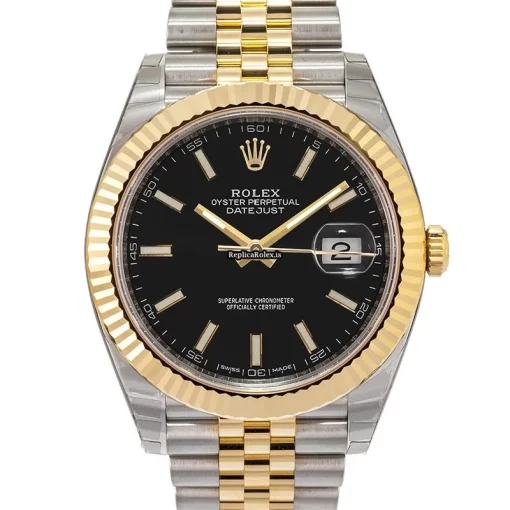 Fine Replica Rolex Datejust 126333 Automatic Movement 41mm Steel Case Mens/unisex Watch - Image 2