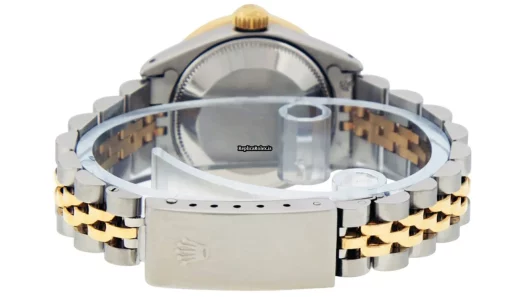 Awesome Replicas Rolex Datejust Caliber 2030 Automatic Movement 26mm Gold/steel Case Womens Watch - Image 4