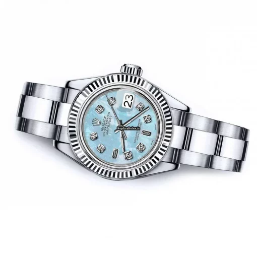 Cheap Replica Rolex Lady-datejust 68274 Automatic Movement 26mm Steel Case Womens Watch - Image 2