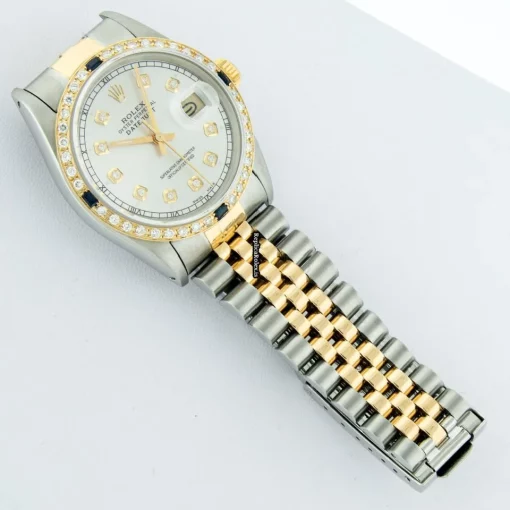 Great Fake Rolex Datejust 16013 Caliber 3035 Automatic Movement 36mm Gold/steel Case Mens/unisex Watch - Image 8