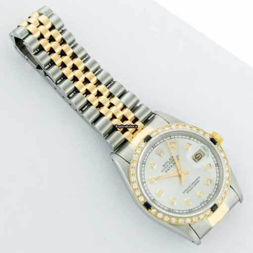 Great Fake Rolex Datejust 16013 Caliber 3035 Automatic Movement 36mm Gold/steel Case Mens/unisex Watch - Image 9