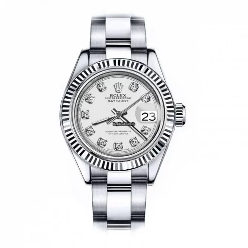 Fabulous Replicas Rolex Lady-datejust 68274 Automatic Movement 26mm Steel Case Womens Watch