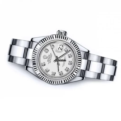 Fabulous Replicas Rolex Lady-datejust 68274 Automatic Movement 26mm Steel Case Womens Watch - Image 2