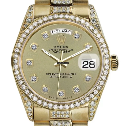Distinctive Copies Rolex Day-date 36 18038 Automatic Movement Mens/unisex Watch