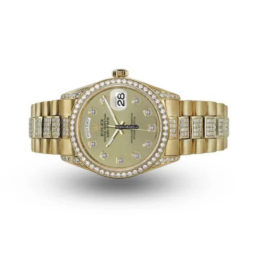 Distinctive Copies Rolex Day-date 36 18038 Automatic Movement Mens/unisex Watch - Image 3
