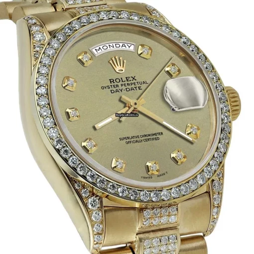 Distinctive Copies Rolex Day-date 36 18038 Automatic Movement Mens/unisex Watch - Image 4