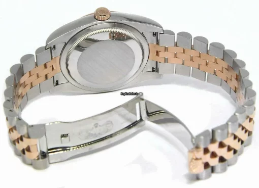 Neat Replica Rolex Datejust 116231 Automatic Movement 36mm Gold/steel Case Watch - Image 8