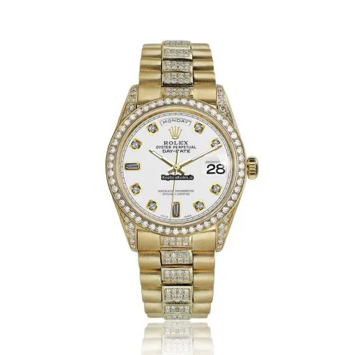 Awesome Imitation Rolex Day-date 36 18038 Automatic Movement Mens/unisex Watch - Image 2