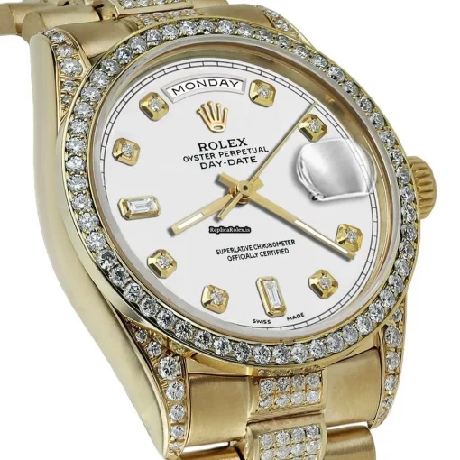 Awesome Imitation Rolex Day-date 36 18038 Automatic Movement Mens/unisex Watch - Image 4