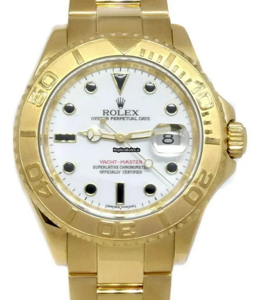 Durable Replica Rolex Yacht-master 16628 Automatic Movement 40mm Yellow Gold Case Mens/unisex Watch