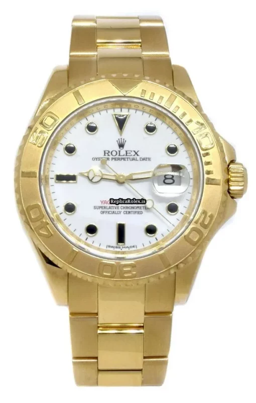 Durable Replica Rolex Yacht-master 16628 Automatic Movement 40mm Yellow Gold Case Mens/unisex Watch - Image 2