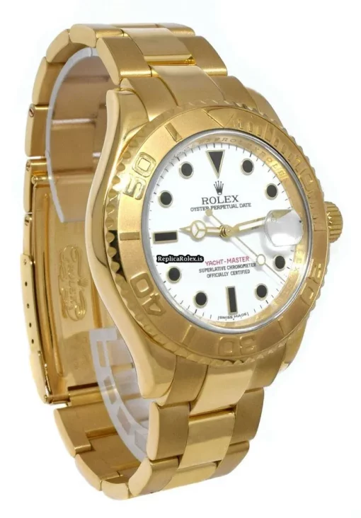 Durable Replica Rolex Yacht-master 16628 Automatic Movement 40mm Yellow Gold Case Mens/unisex Watch - Image 9