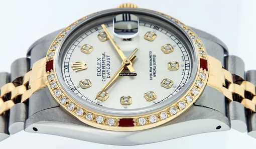 Fantastic Replica Rolex Datejust 16013 Caliber 3035 Automatic Movement 36mm Gold/steel Case Mens/unisex Watch - Image 10