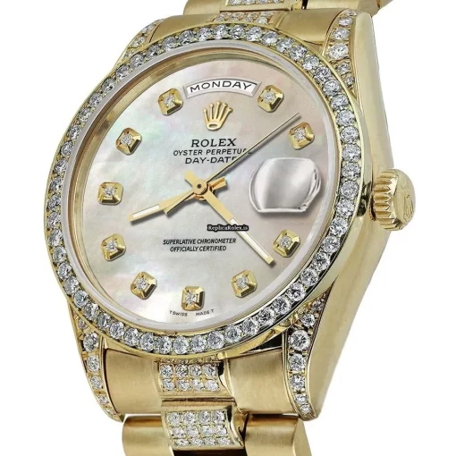 Affordable Replica Rolex Day-date 36 18038 Automatic Movement Mens/unisex Watch - Image 5