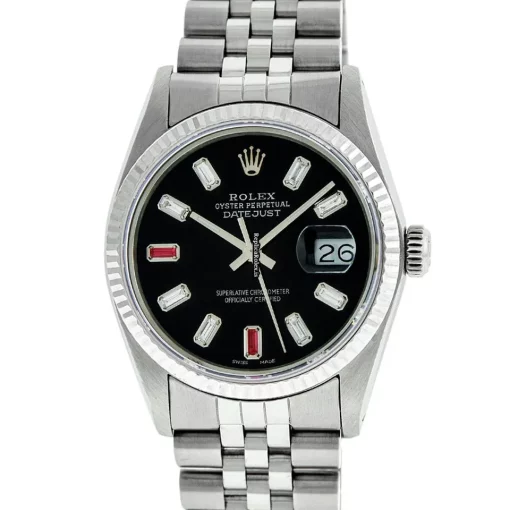 Fabulous Replica Rolex Datejust 16014 Caliber 3035 Automatic Movement 36mm Steel Case Mens/unisex Watch - Image 2