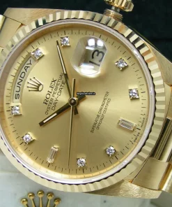 Stylish Replica Rolex Day-date 36 18238 Caliber 3155 Automatic Movement 36mm Yellow Gold Case Mens/unisex Watch