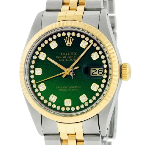 Lovely Replica Rolex Datejust 16013 Caliber 3035 Automatic Movement 36mm Gold/steel Case Mens/unisex Watch