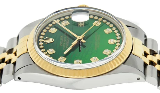 Lovely Replica Rolex Datejust 16013 Caliber 3035 Automatic Movement 36mm Gold/steel Case Mens/unisex Watch - Image 11
