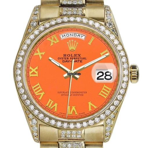 Distinctive Fake Rolex Day-date 36 18038 Automatic Movement Mens/unisex Watch