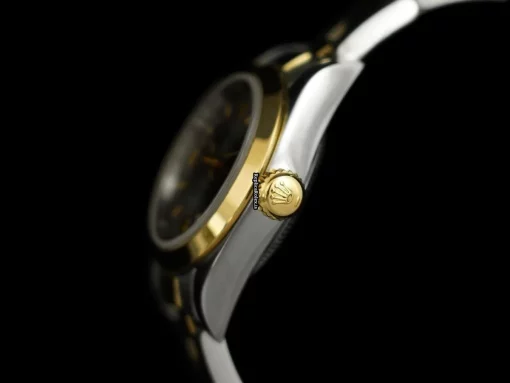 Wholesale Replica Rolex Oyster Perpetual 8108 Caliber 2130 Automatic Movement 24mm Gold/steel Case Womens Watch - Image 4