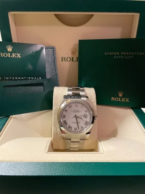 Terrific Fake Rolex Datejust 126300-0015 Caliber 3235 Automatic Movement 41mm Steel Case Mens/unisex Watch