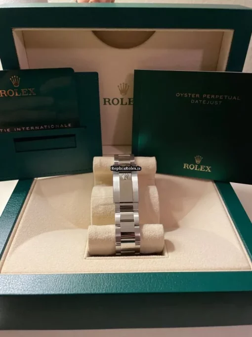 Terrific Fake Rolex Datejust 126300-0015 Caliber 3235 Automatic Movement 41mm Steel Case Mens/unisex Watch - Image 3