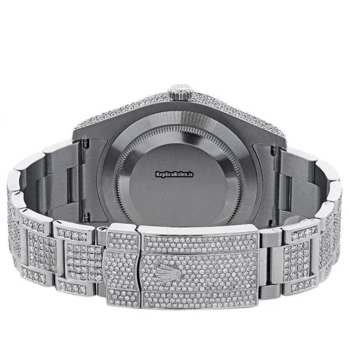 Reliable Replicas Rolex Datejust II 116300 Automatic Movement 41mm Steel Case Mens/unisex Watch - Image 4