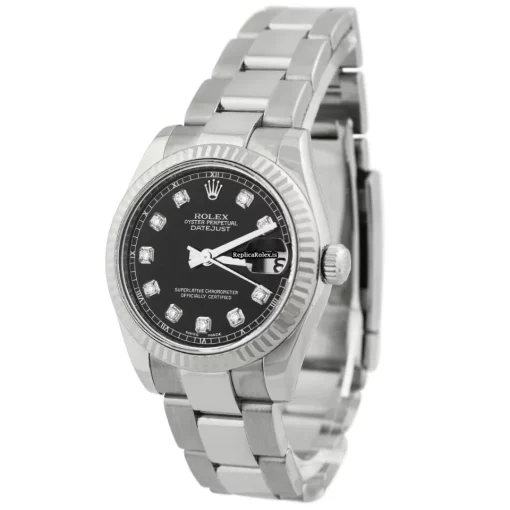Swiss Replica Rolex Lady-datejust 78274 Caliber 2235 Automatic Movement 31mm Steel Case Womens Watch - Image 2