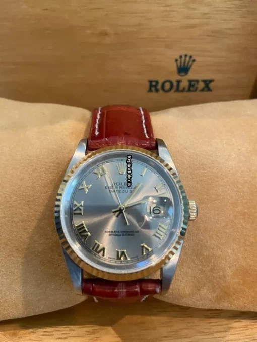 Affordable Fake Rolex Datejust 16233 Caliber 3135 Automatic Movement 36mm Gold/steel Case Mens/unisex Watch