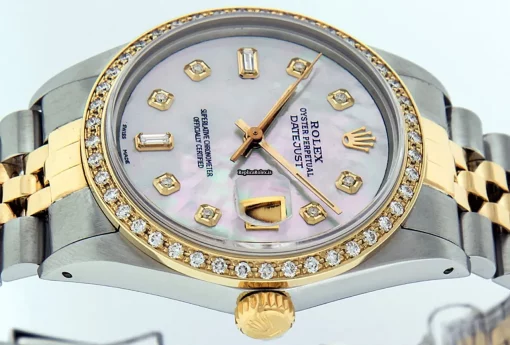 Appealing Replica Rolex Datejust 16013 Caliber 3035 Automatic Movement 36mm Gold/steel Case Mens/unisex Watch - Image 10