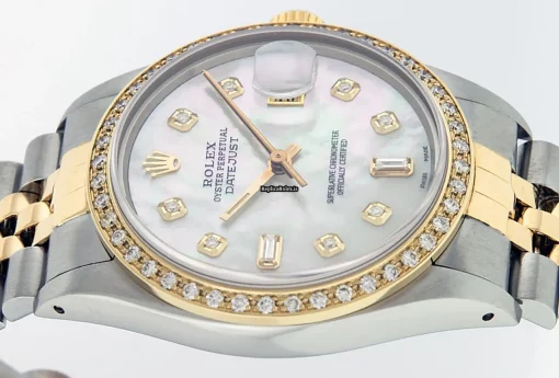 Appealing Replica Rolex Datejust 16013 Caliber 3035 Automatic Movement 36mm Gold/steel Case Mens/unisex Watch - Image 11