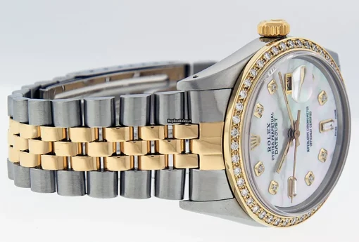 Appealing Replica Rolex Datejust 16013 Caliber 3035 Automatic Movement 36mm Gold/steel Case Mens/unisex Watch - Image 3