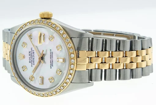 Appealing Replica Rolex Datejust 16013 Caliber 3035 Automatic Movement 36mm Gold/steel Case Mens/unisex Watch - Image 9