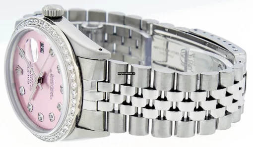 Beautiful Replica Rolex Datejust Caliber 3035 Automatic Movement 36mm Steel Case Mens/unisex Watch - Image 8