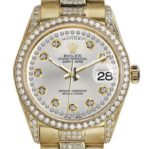 Inexpensive Knockoff Rolex Day-date 36 18038 Automatic Movement Mens/unisex Watch