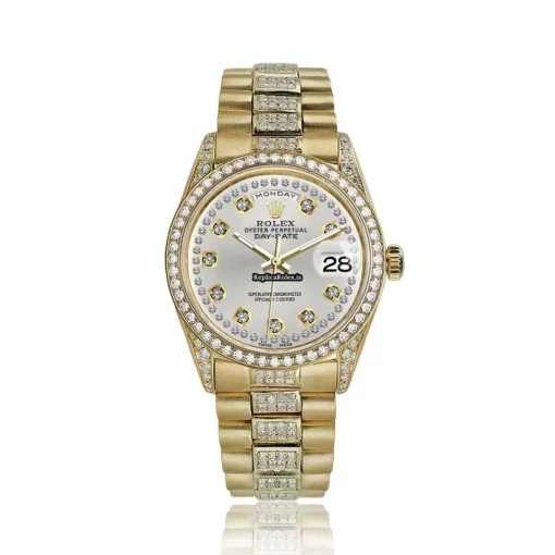 Inexpensive Knockoff Rolex Day-date 36 18038 Automatic Movement Mens/unisex Watch - Image 2