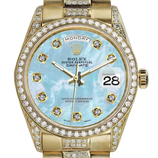 Awesome Replica Rolex Day-date 36 18038 Automatic Movement Mens/unisex Watch