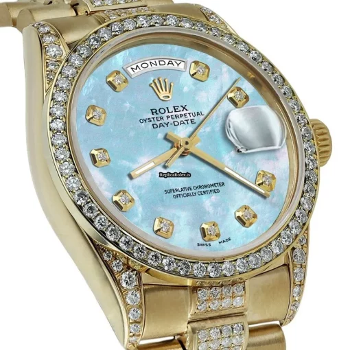 Awesome Replica Rolex Day-date 36 18038 Automatic Movement Mens/unisex Watch - Image 4
