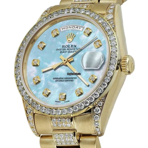 Awesome Replica Rolex Day-date 36 18038 Automatic Movement Mens/unisex Watch - Image 5