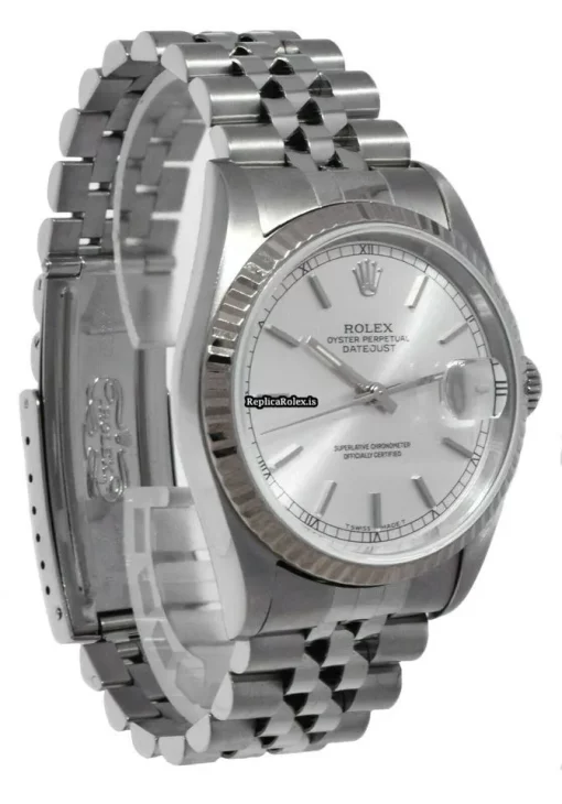Appealing Replica Rolex Datejust 16234 Automatic Movement 36mm Steel Case Mens/unisex Watch - Image 4