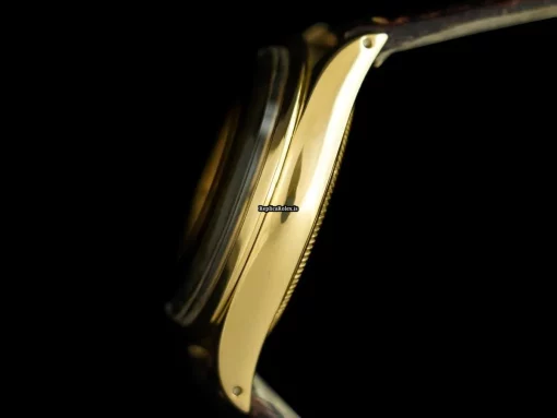 Offering Replica Rolex Oyster Perpetual 7613sh Automatic Movement 34x12mm Yellow Gold Case Mens/unisex Watch - Image 6