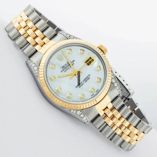 Aaa Replica Rolex Datejust 16013 Caliber 3035 Automatic Movement 36mm Gold/steel Case Mens/unisex Watch - Image 3